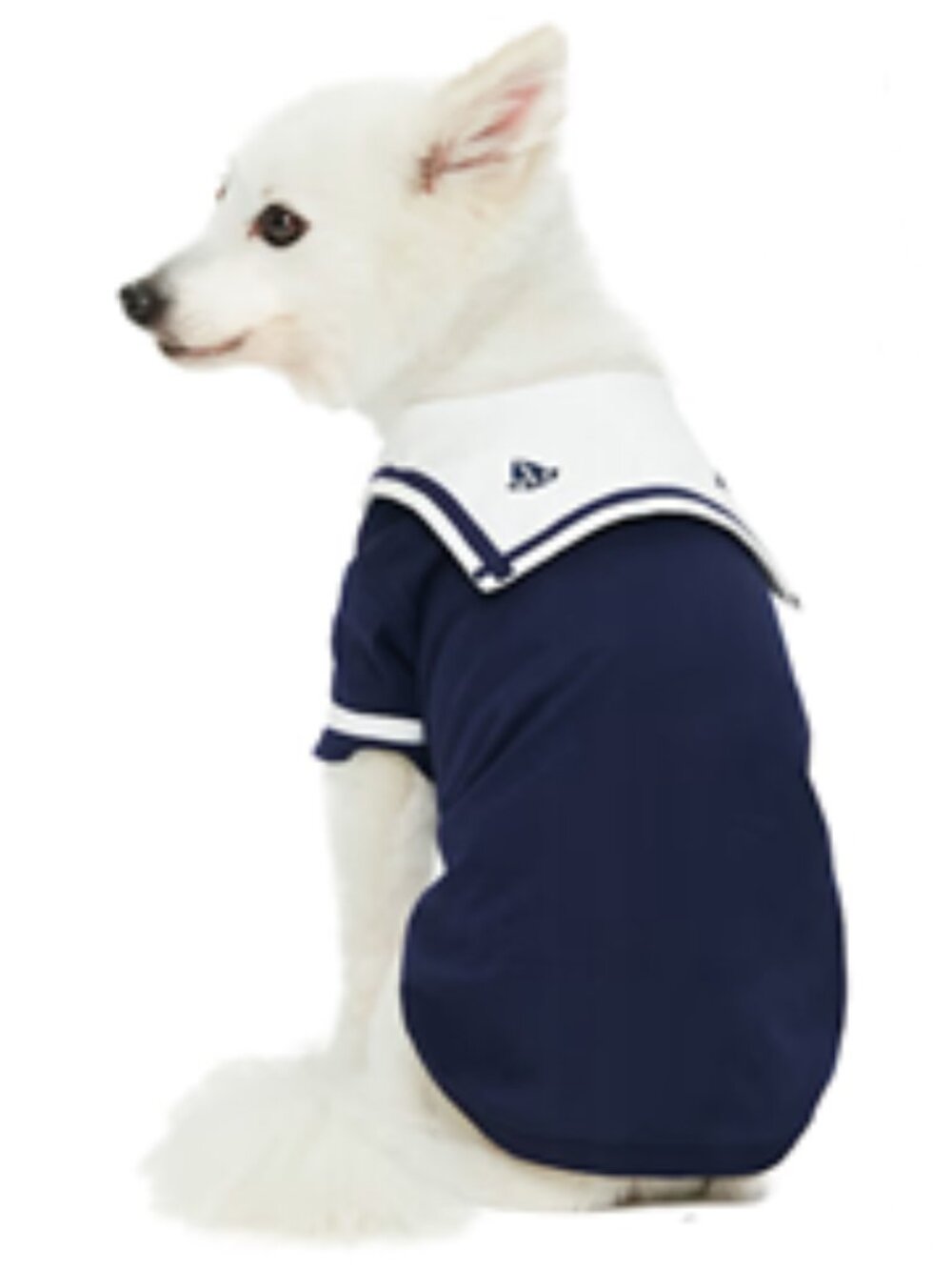 NWOT ~ Blueberry Navy Blue Summer Sailor Suit T-shirt for Dogs, Small